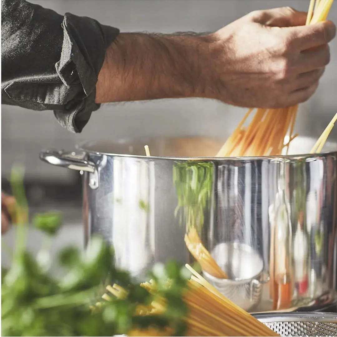 Cratita cu capac Ikea 365+ 10.0L (Inox)