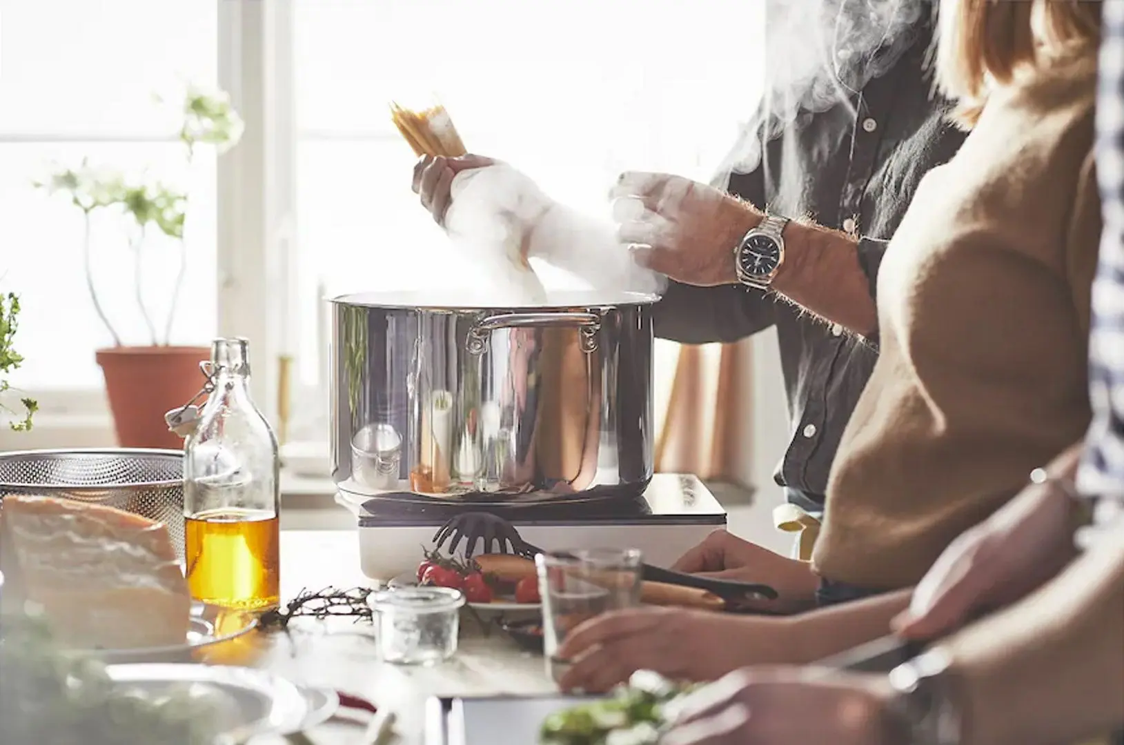 Cratita cu capac Ikea 365+ 10.0L (Inox)