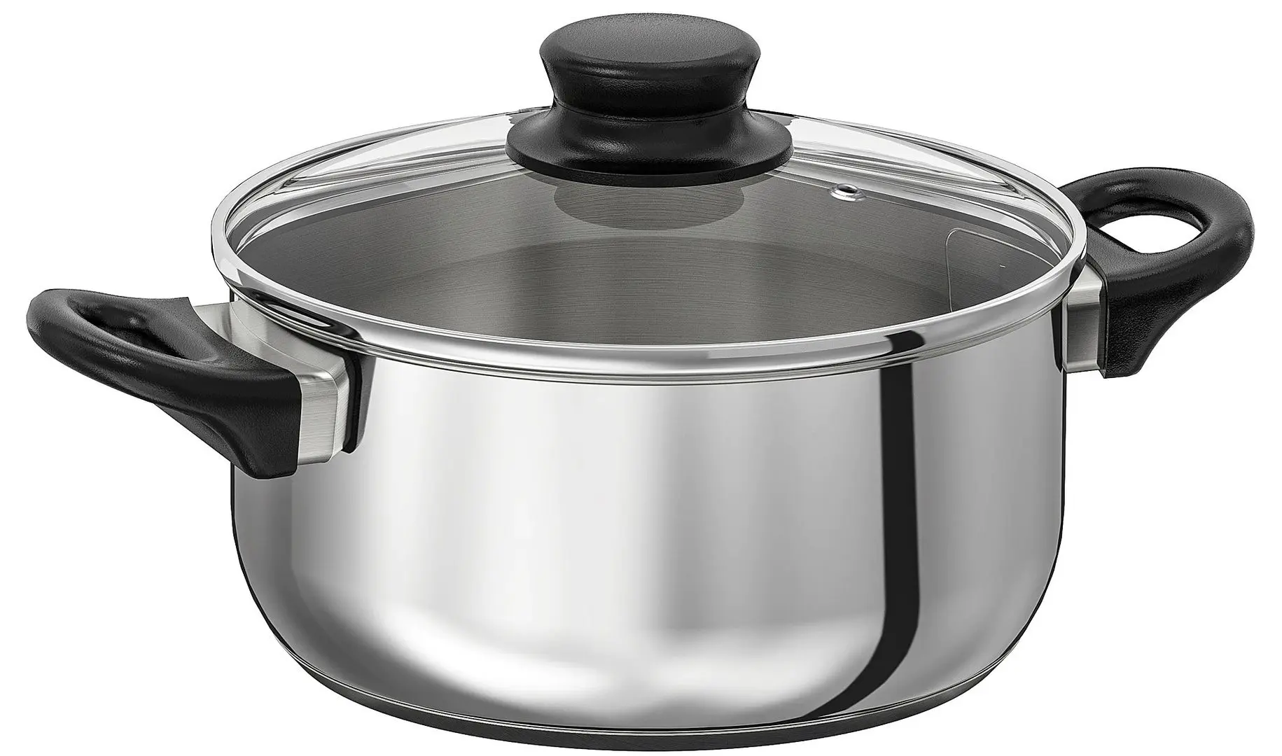 Oală cu capac Ikea Annons sticla 2.8L (Inox)