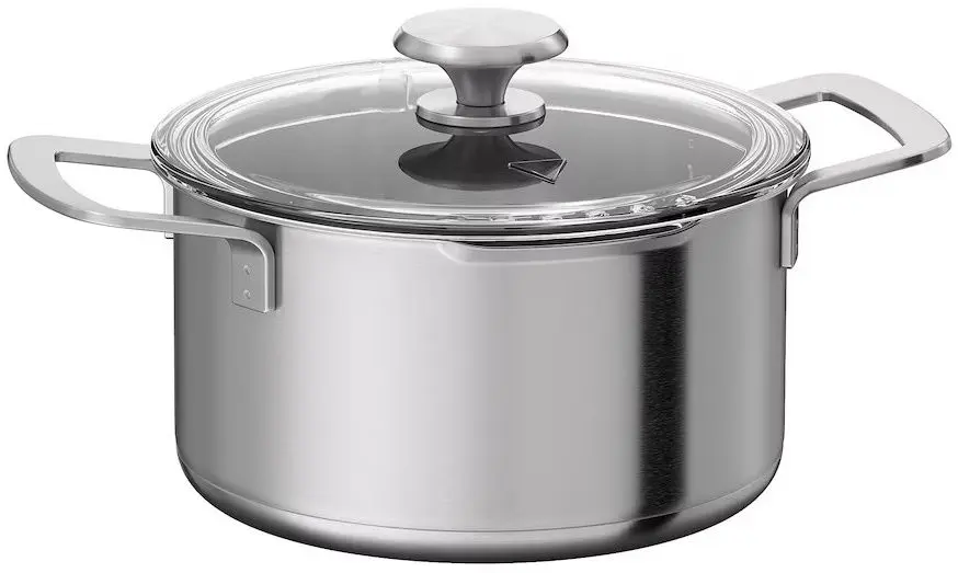 Cratita cu capac Ikea Hemkomst 3.0L (Inox)