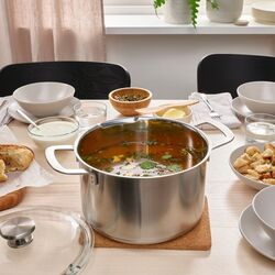 Cratita cu capac Ikea Hemkomst 5.0L (Inox) Thumb