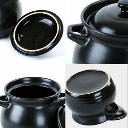 Кастрюля с крышкой 14501 (Black) Thumb