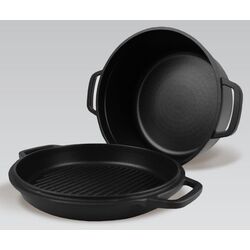 Кастрюля с гриль-крышкой Maestro Mr-4132 (Inox) Thumb