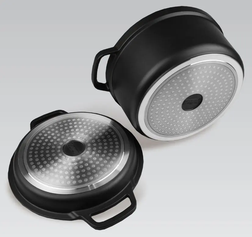 Кастрюля с гриль-крышкой Maestro Mr-4132 (Inox) - 5