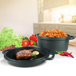 Кастрюля с гриль-крышкой Maestro Mr-4132 (Inox) Thumb