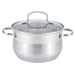 Oala cu capac Maestro Mr-3512-16 (Inox)