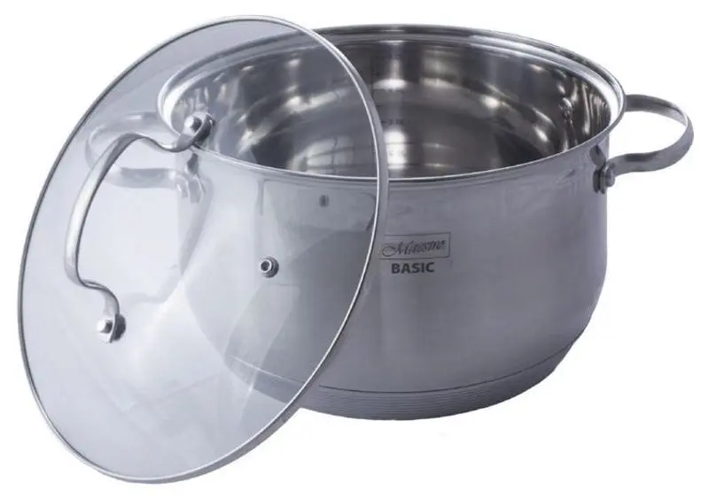Кастрюля с крышкой Maestro Mr-3512-18 (Inox)
