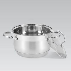 Cratita cu capac Maestro MR-3512-20 (Inox) Thumb