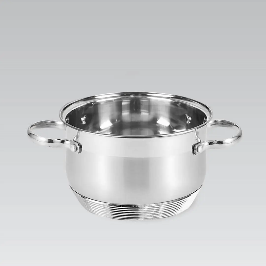 Cratita cu capac Maestro MR-3512-20 (Inox) - 4