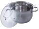 Oala cu capac Maestro MR-3512-24 (Inox)