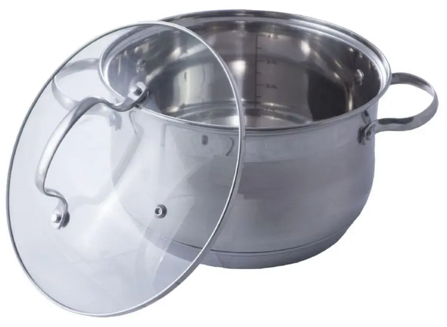 Кастрюля с крышкой Maestro MR-3512-24 (Inox)