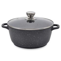Oala cu capac Maestro Mr-4218 (Black)