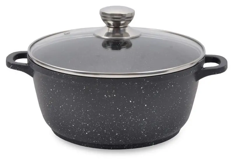 Oala cu capac Maestro Mr-4218 (Black)