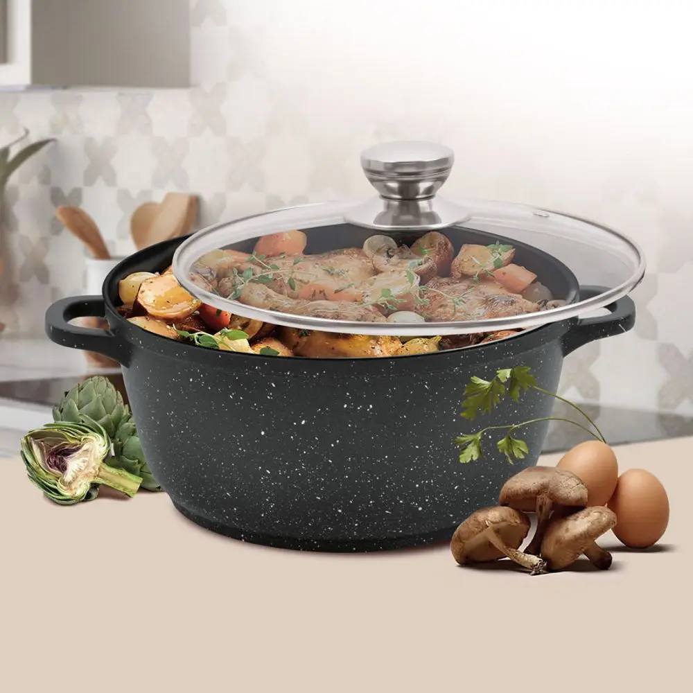 Кастрюля с крышкой Maestro MR-4224 (Brown)