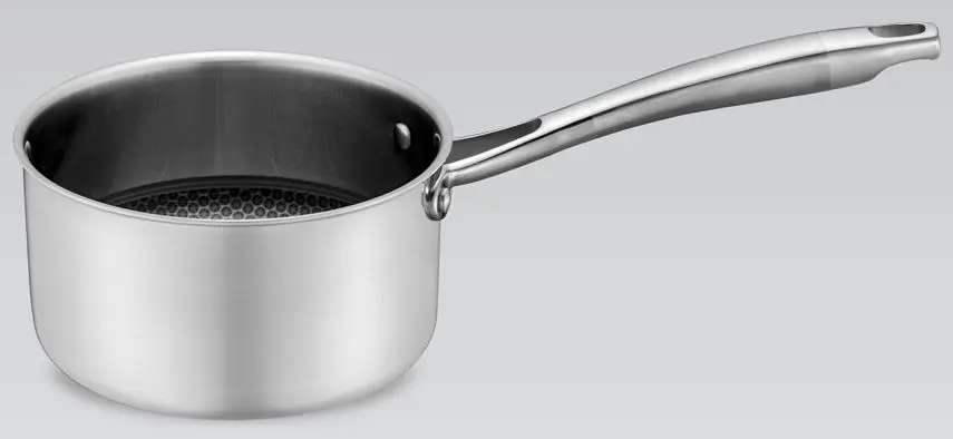 Ковш с крышкой Maestro Mr-3504-16S (Inox) - 2