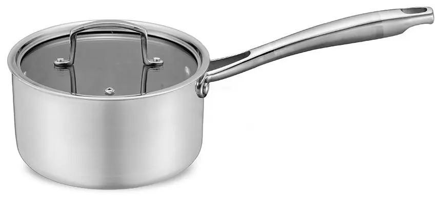 Ковш с крышкой Maestro Mr-3504-16S (Inox)