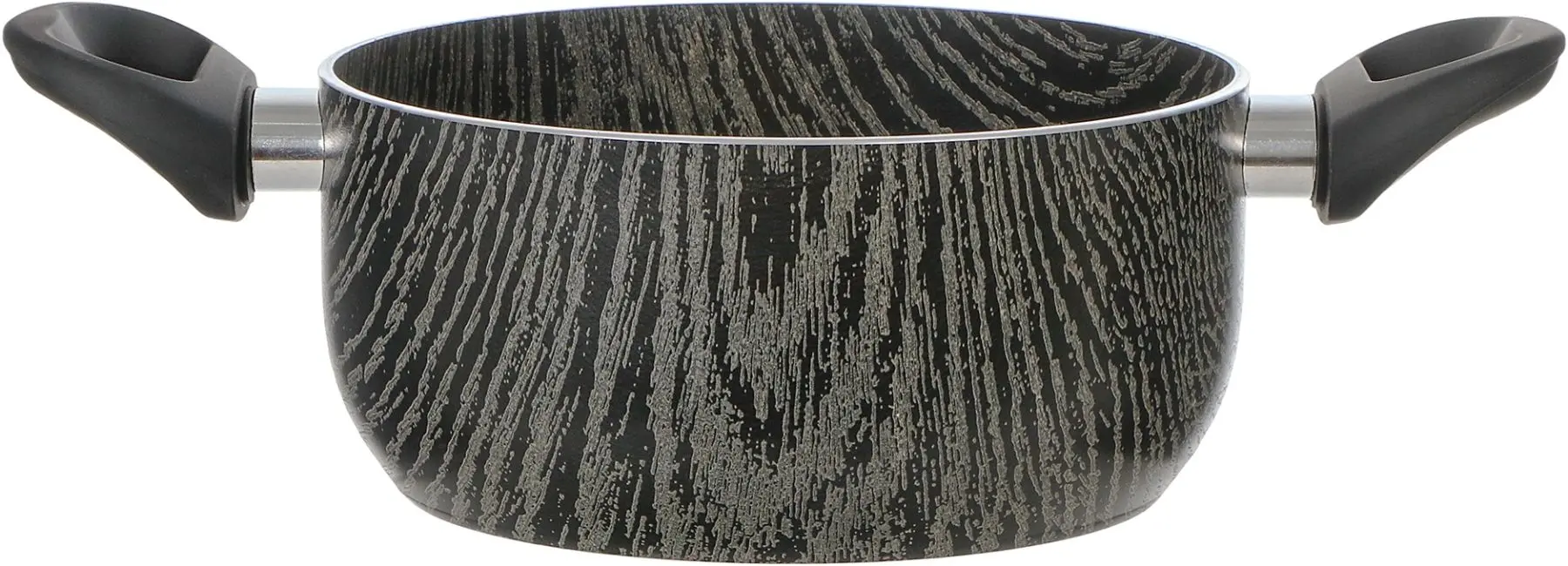 Кастрюля Officina Della Cucina Italiana Marea 41150 24 cm (Grey/Black)