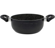 Cratita Officina Della Cucina Italiana Mora 45298 24 cm (Black)