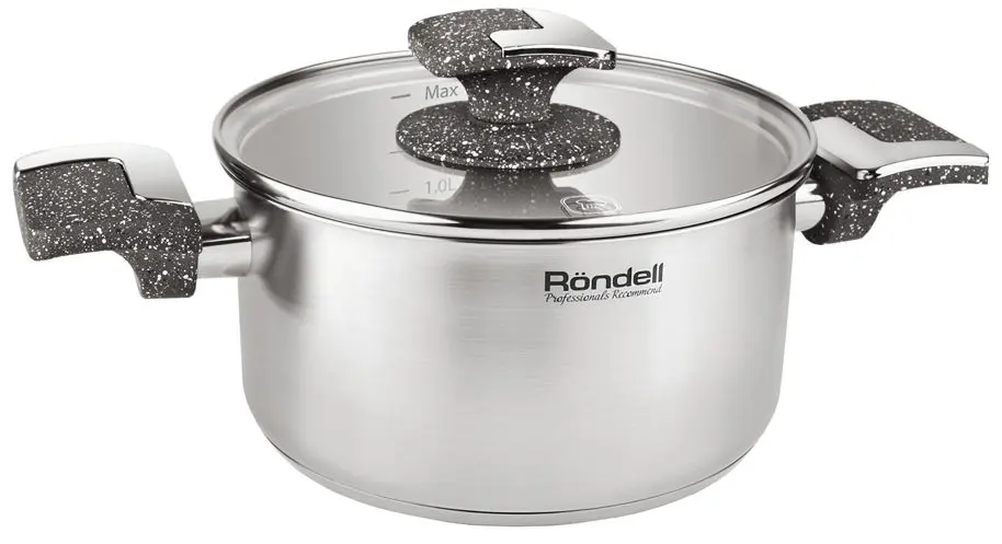 Cratita cu capac Rondell Marmara RDS-997 (Inox)