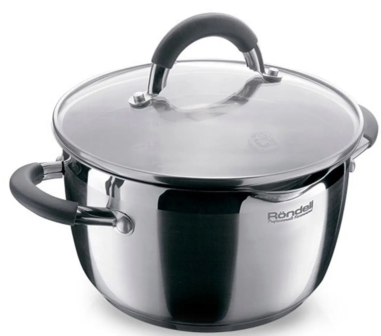 Cratita cu capac Rondell Flamme RDS-023 (Inox) - 2