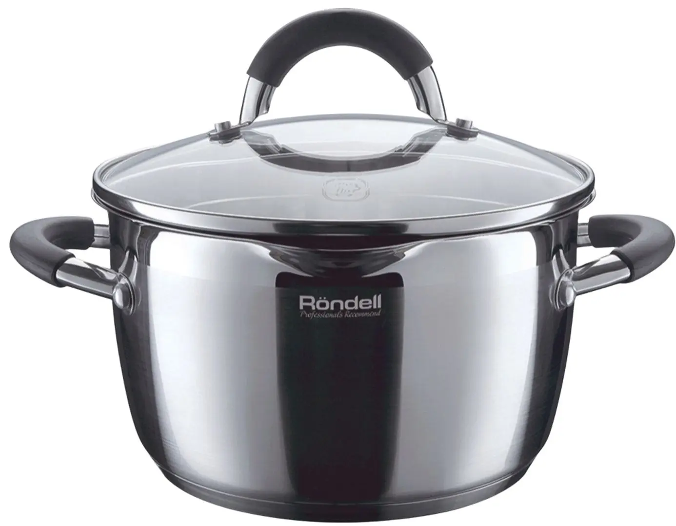Cratita cu capac Rondell Flamme RDS-025 (Inox)