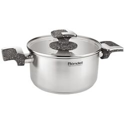 Cratita cu capac Rondell Marmara RDS-998 (Inox)