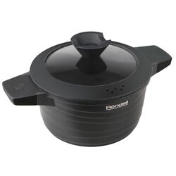 Кастрюля с крышкой Rondell Walzer RDA-766 (Black) Thumb