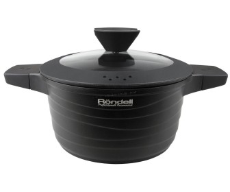 Кастрюля с крышкой Rondell Walzer RDA-766 (Black)