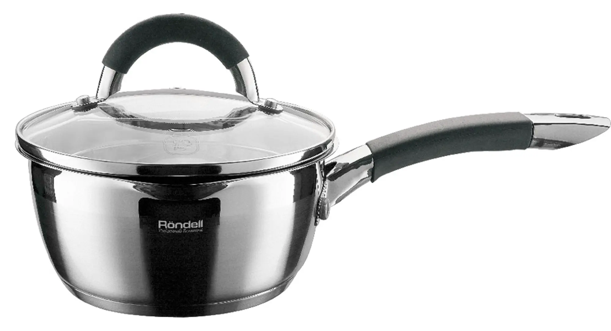 Codar cu capac Rondell Flamme RDS-026 (Inox) - 2