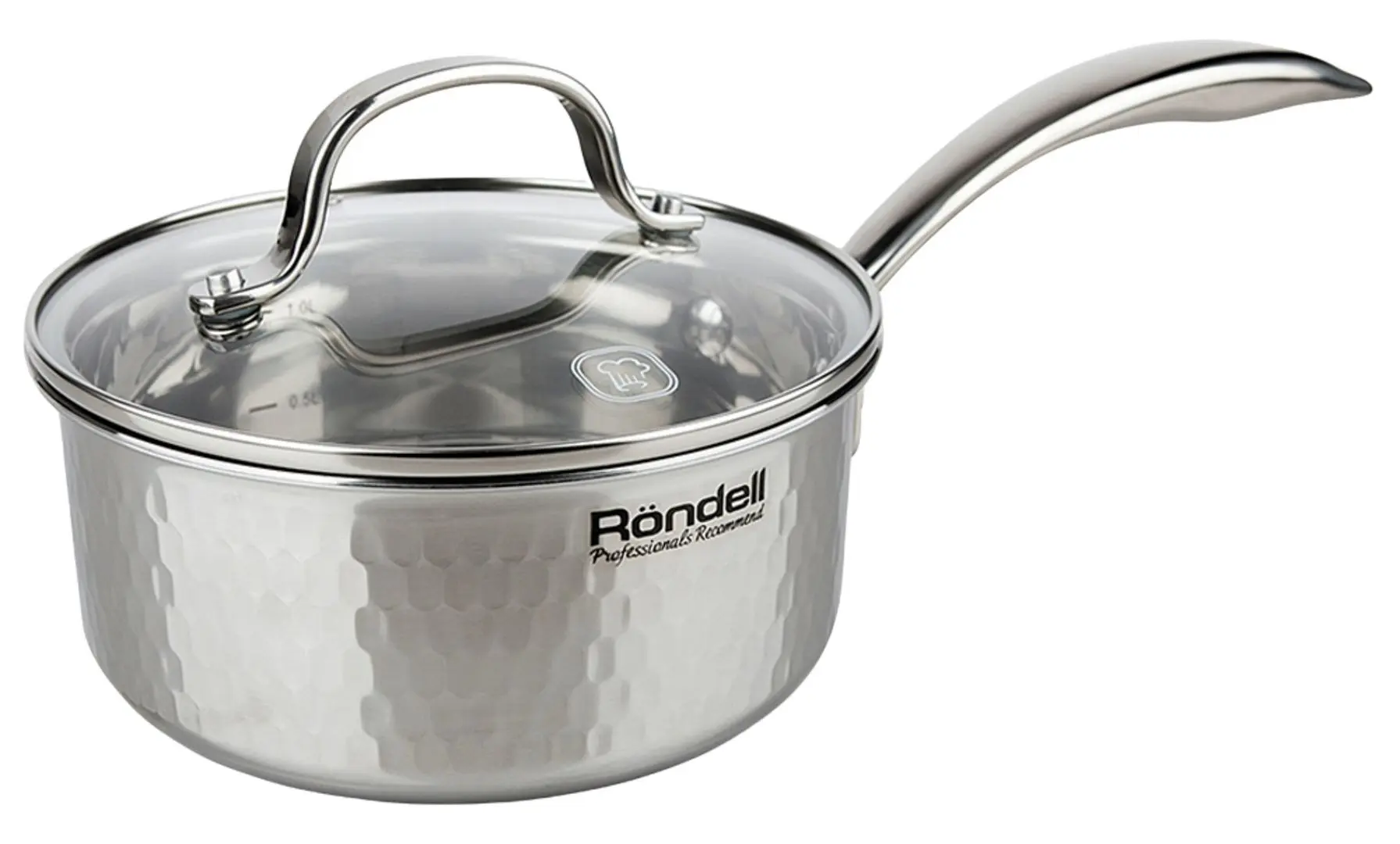 Codar cu capac Rondell RainDrops RDS-826 (Inox)