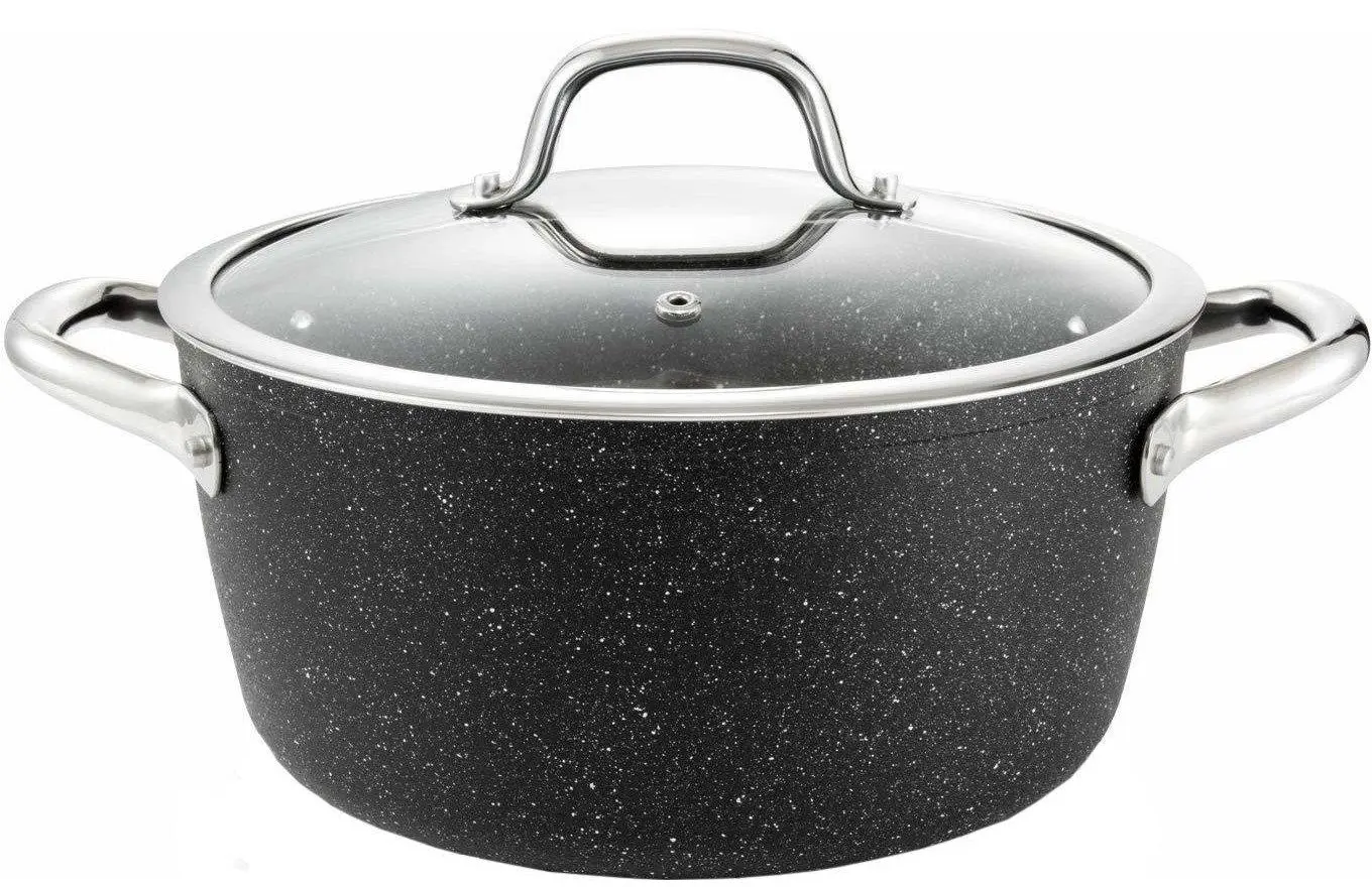 Кастрюля с крышкой Tescoma President Stone 780335 (Black)