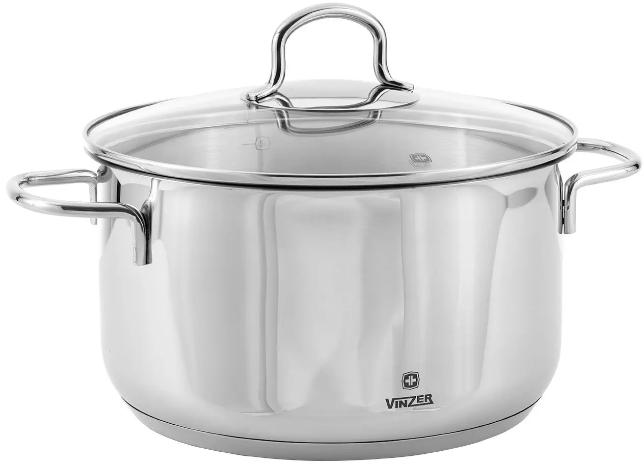Cratita cu capac Vinzer Techno VZ-89083 5.9L (Inox) - 2