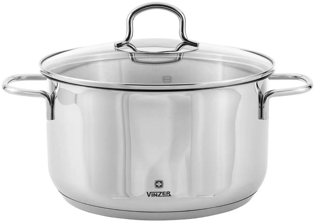 Cratita cu capac Vinzer Techno VZ-89083 5.9L (Inox)