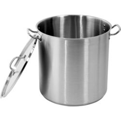 Кастрюля с крышкой Yato YG-00008 (Inox) Thumb