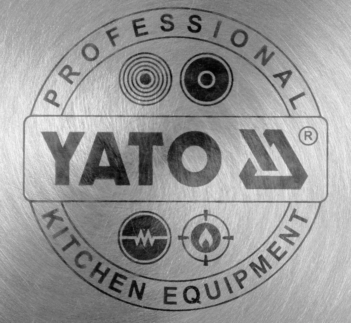 Кастрюля с крышкой Yato YG-00016 (Inox)