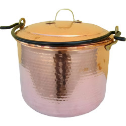 Cratita cu capac Agro 1335 8L (Copper)