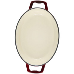 Oala cu capac Alpina Cast Iron (Burgundy) Thumb