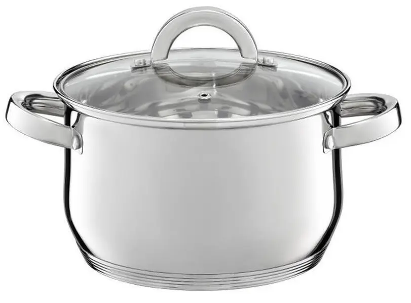 Oala cu capac Ambition Berry 2.5l (Silver)