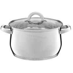 Oala cu capac Ambition Berry 8.5l (Silver)