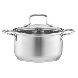 Oala cu capac Ambition Hugo 3.5l (Silver)