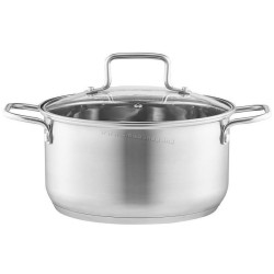 Oala cu capac Ambition Hugo 3l (Silver)