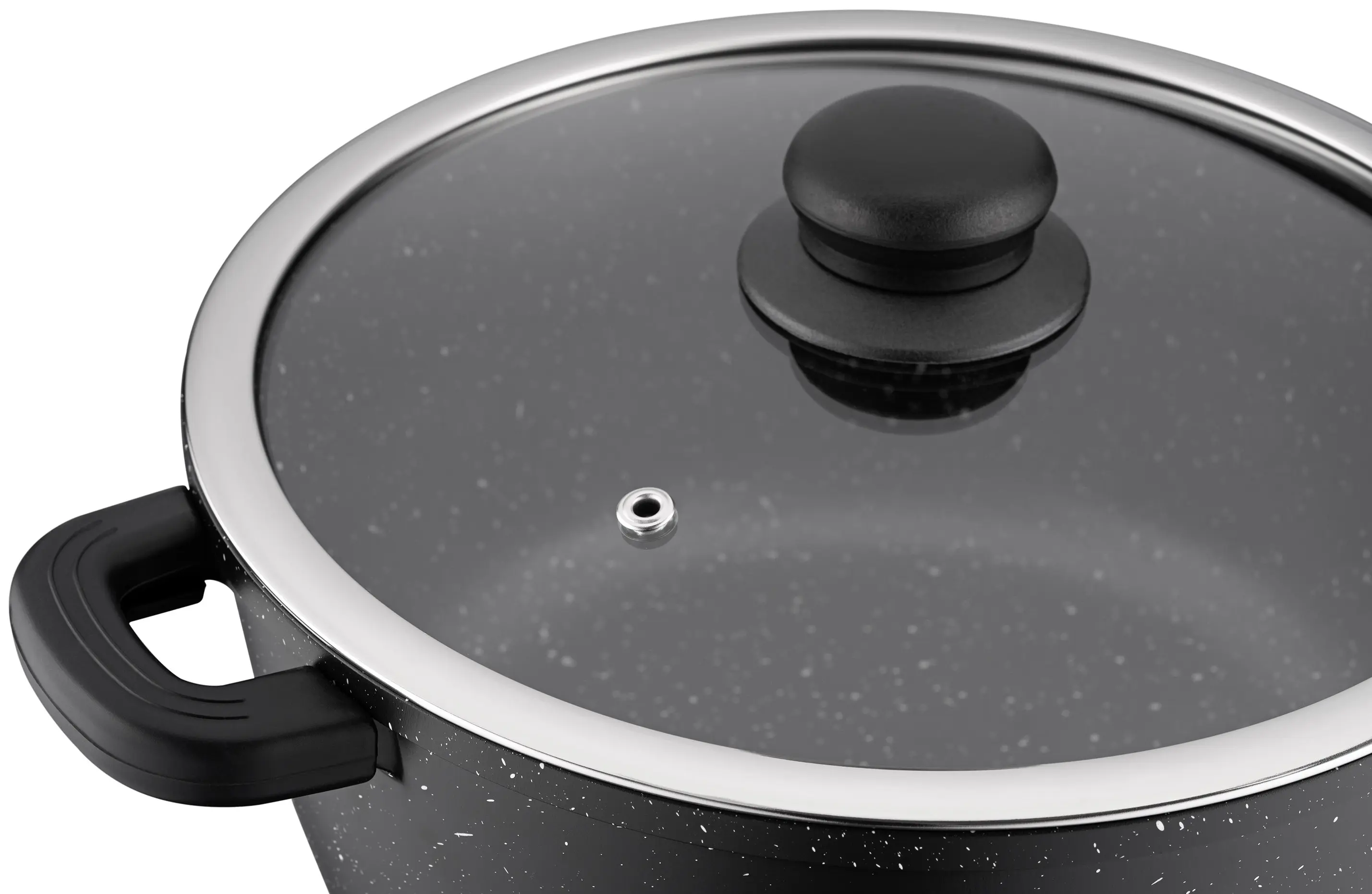 Cratita cu capac Ardesto Anzio AR2420GE (Black)