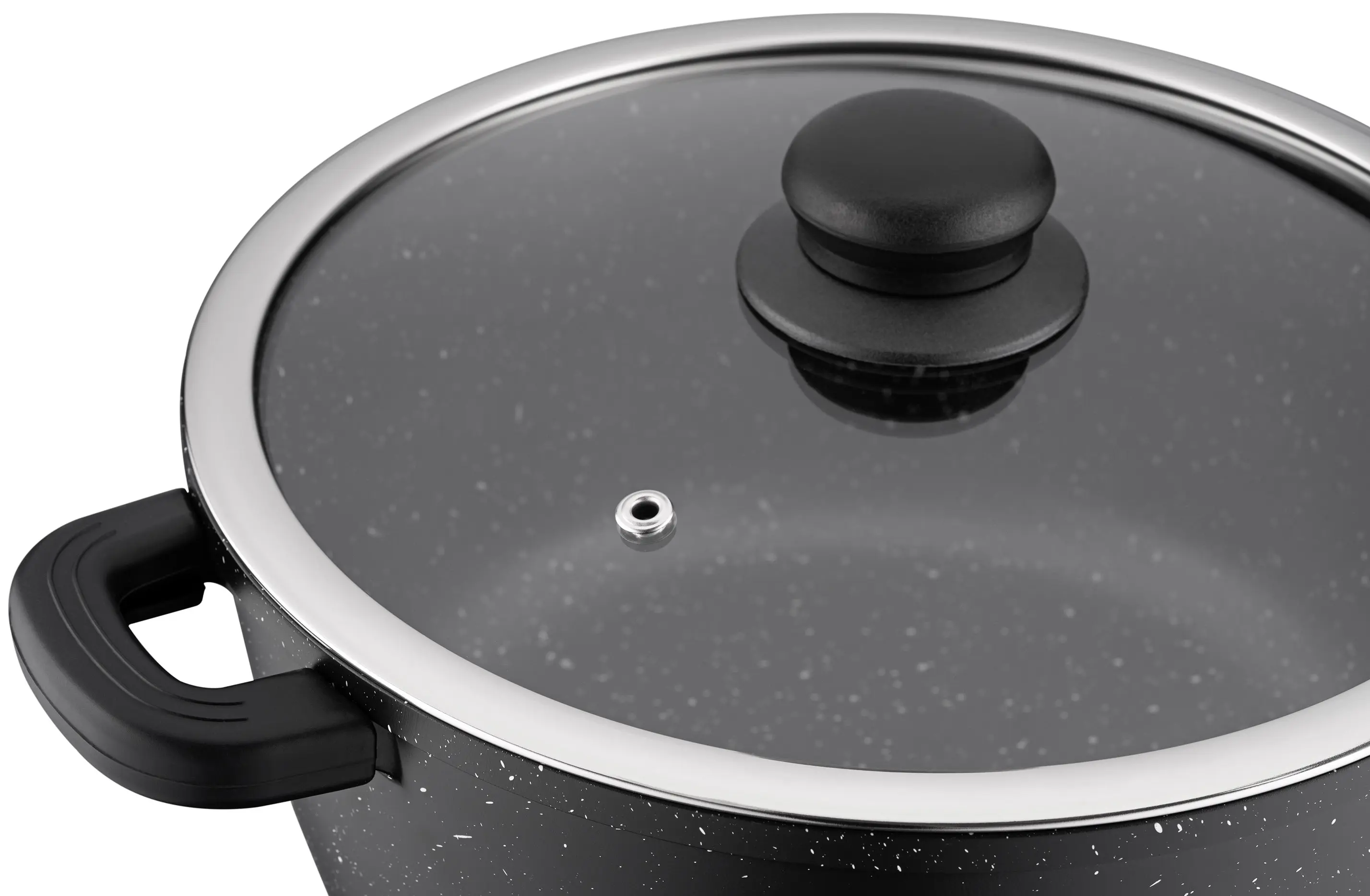 Cratita cu capac Ardesto Anzio AR2424GE (Black)