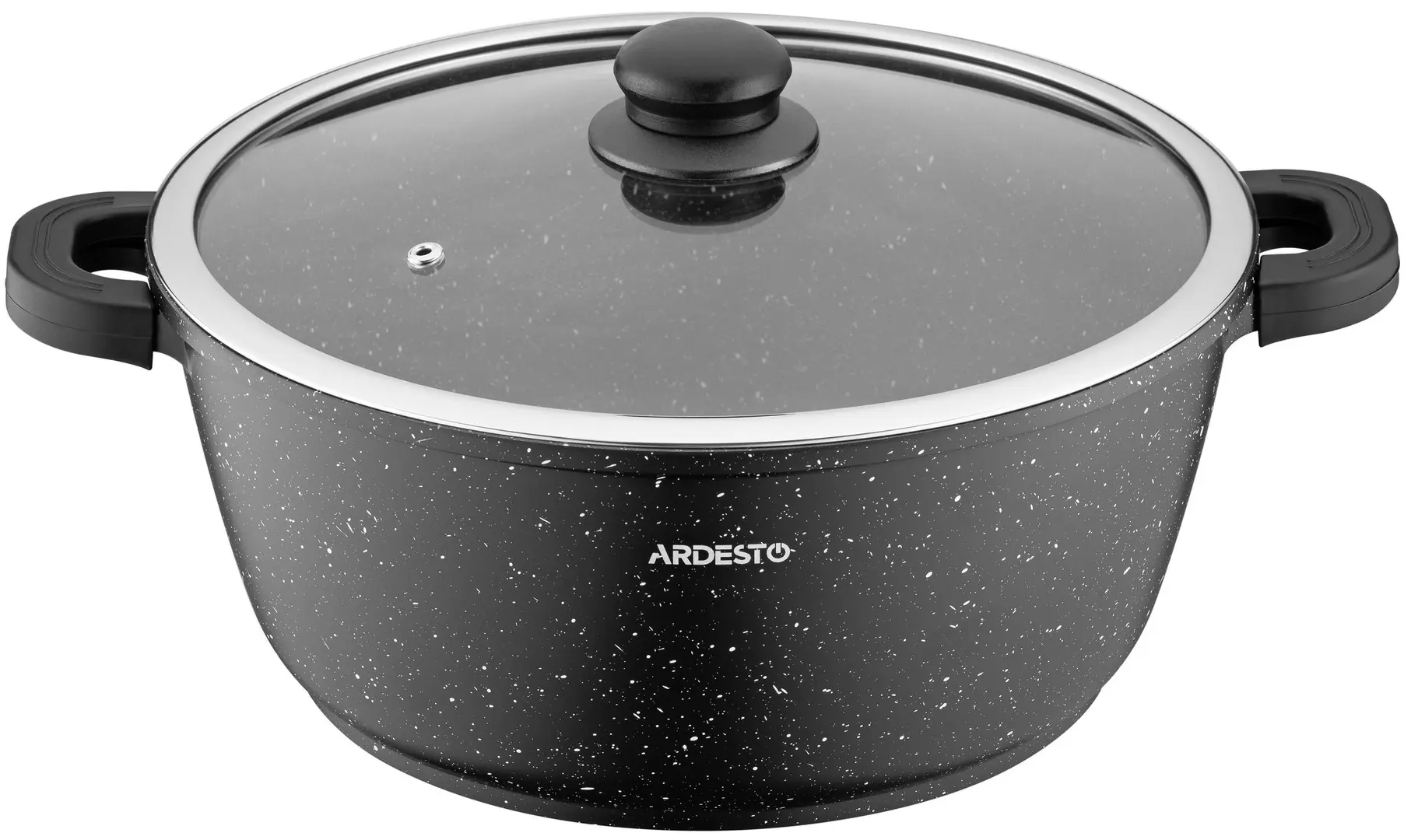 Cratita cu capac Ardesto Anzio AR2426GE (Black)