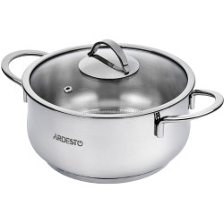 Oala cu capac Ardesto AR0723S (Silver)