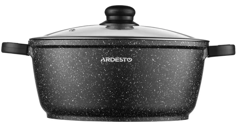 Oala cu capac Ardesto Gemini Anzio AR2430GE (Black) - 3