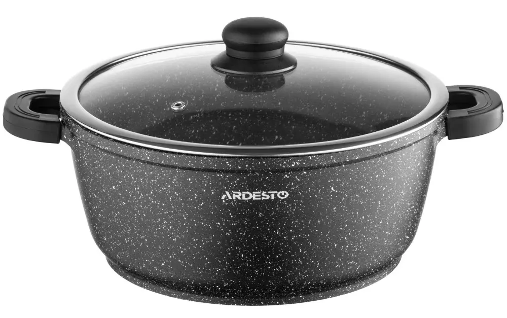 Oala cu capac Ardesto Gemini Anzio AR2430GE (Black)
