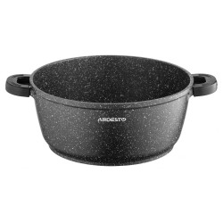 Кастрюля с крышкой Ardesto Gemini Anzio AR2454GE (Black) Thumb