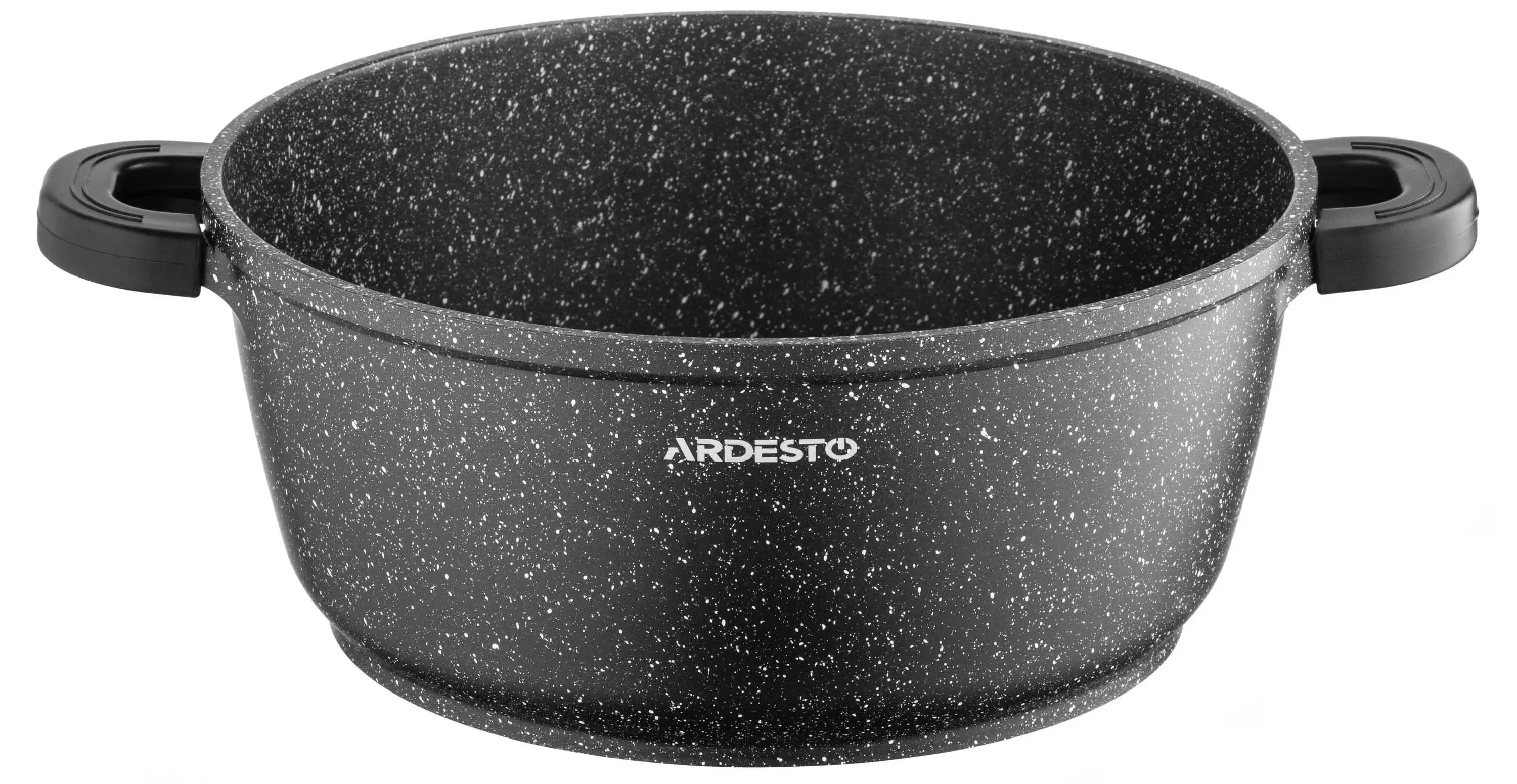 Кастрюля с крышкой Ardesto Gemini Anzio AR2454GE (Black) - 3