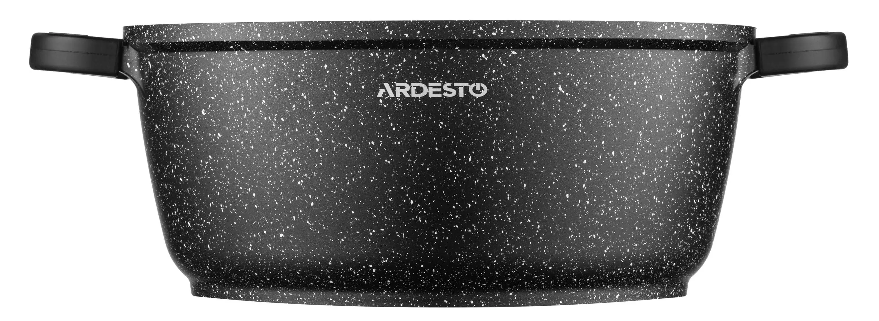 Кастрюля с крышкой Ardesto Gemini Anzio AR2454GE (Black) - 5